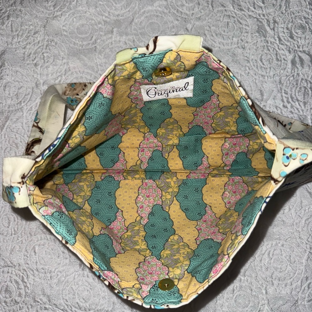 Floral Pattern Shoulder Bag